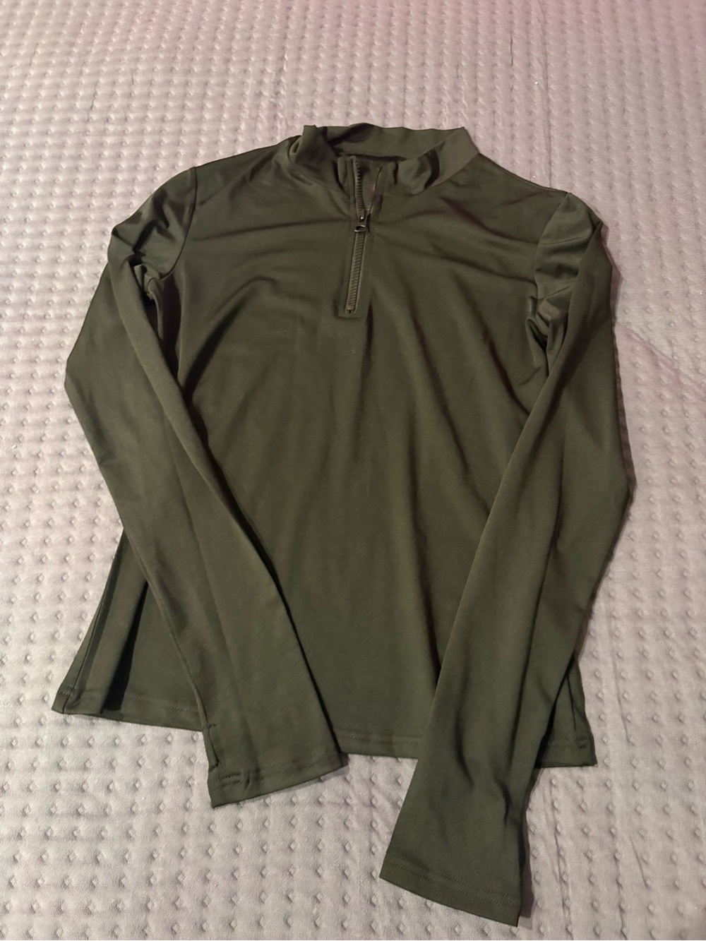 Black Polyester Top - Medium